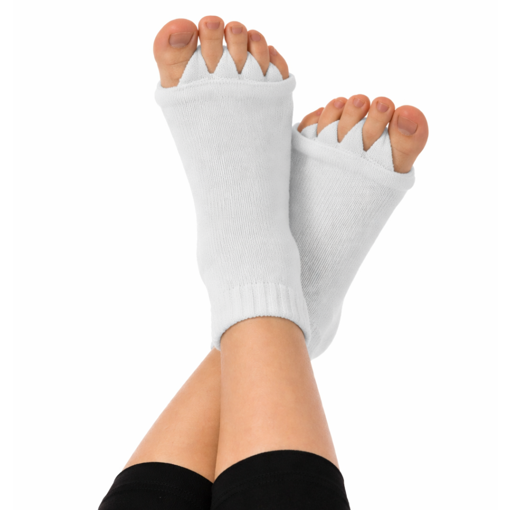 CLASSIC WHITE TOE SPACER SOCKS
